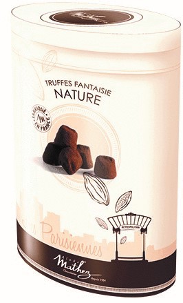 Truffes Fantaisie Nature, Kakao-Schokoladentrüffel von Mathez (200g)
