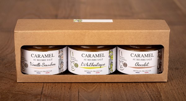 Caramel au Beurre Salé in der 3er Box (3x100g)