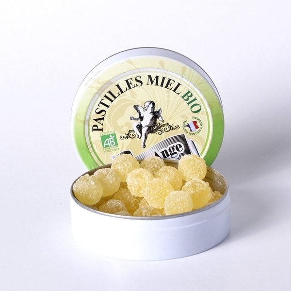Saint-Ange Pastilles Miel Bio - Bio Honig Pastillen aus Frankreich (50g)