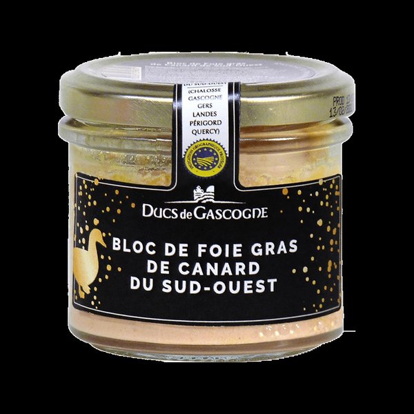 Bloc de foie gras de canard du Sud-Ouest im Glas (90g)