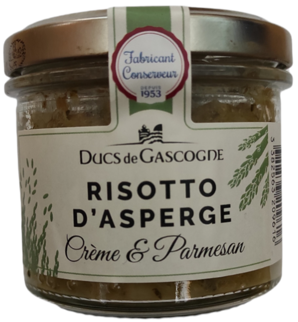 Risotto D’Asperge, Spargel Risotto mit Creme Fraiche und Parmesan (90g)