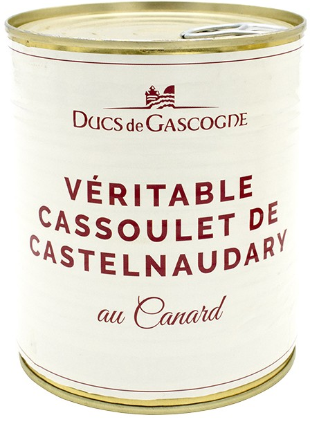 Véritable Cassoulet de Castelnaudary au Canard, Enten Cassoulet aus Castelnaudary (840g)
