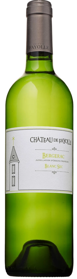 Château de Fayolle, Bergerac Blanc Sec 2020, Sauvignon Blanc (750ML), 12,5% VOL