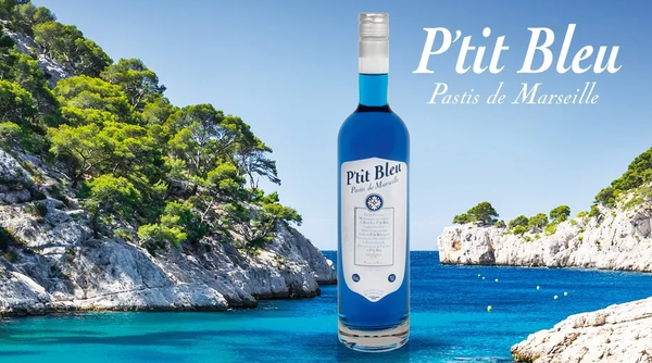 Liquoristerie de Provence, P’tit Bleu, Pastis de Marseille, (70cl), 45% VOL