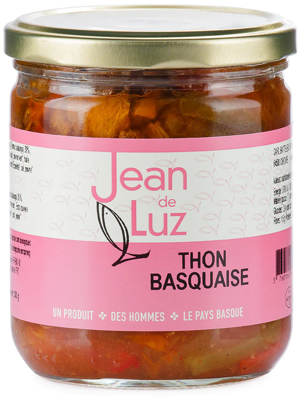 Jean de Luz, THON BASQUAISE, Baskischer Thunfisch mit Bio-Gemüse (380g)